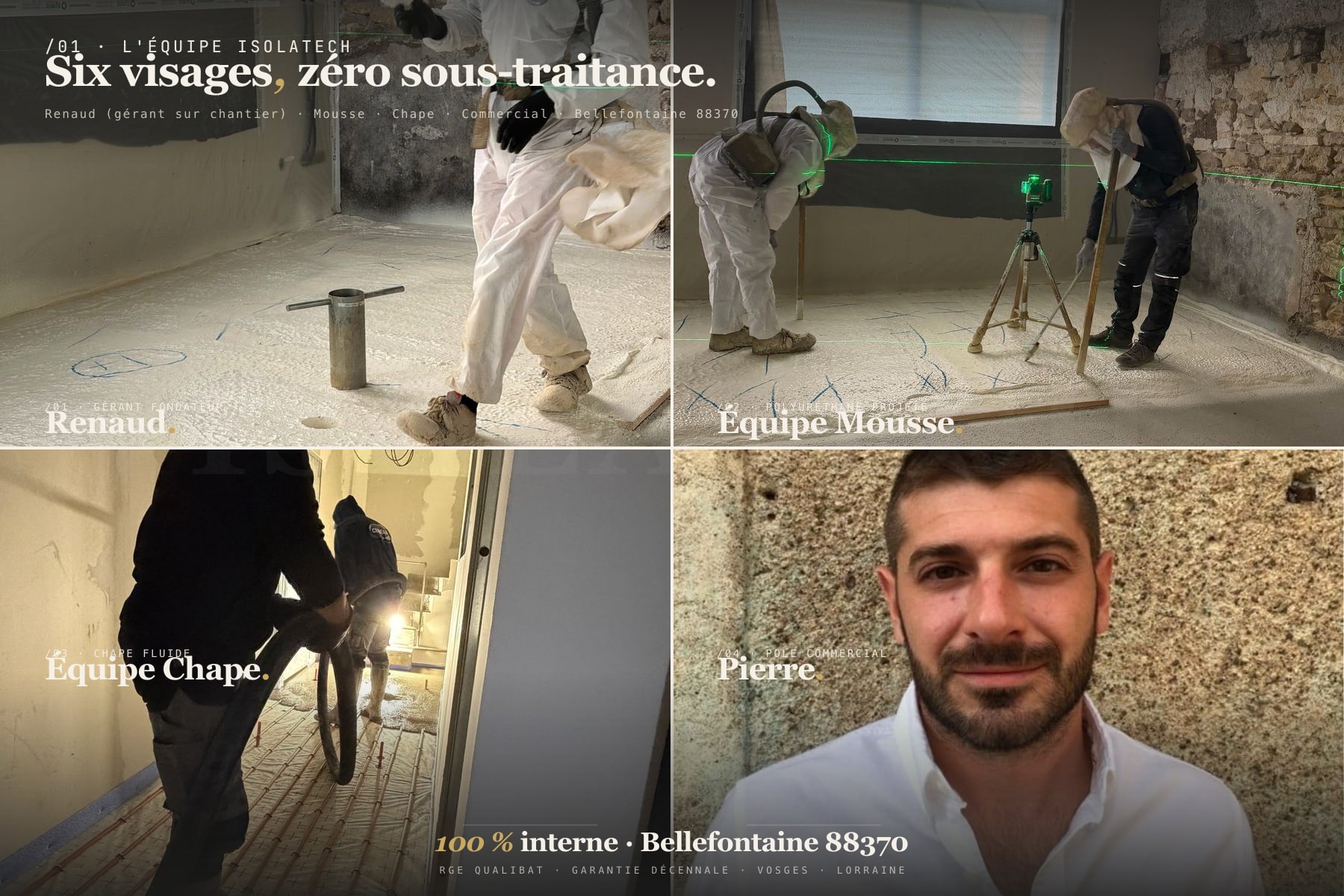 Miniature vidéo : Isolatech — artisan isolation & chape (Franche-Comté & Vosges)